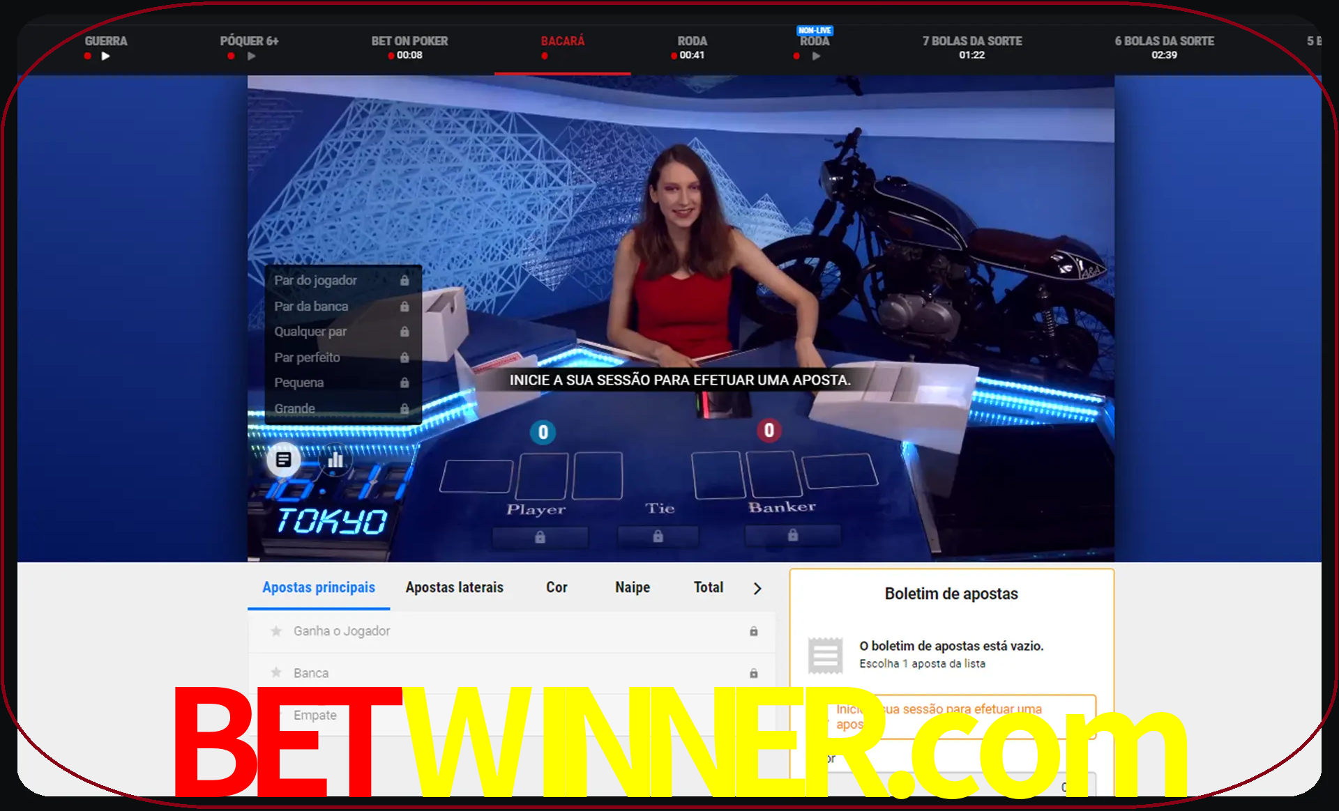 Jogar Betgames intrigantes com verdadeiros dealers.