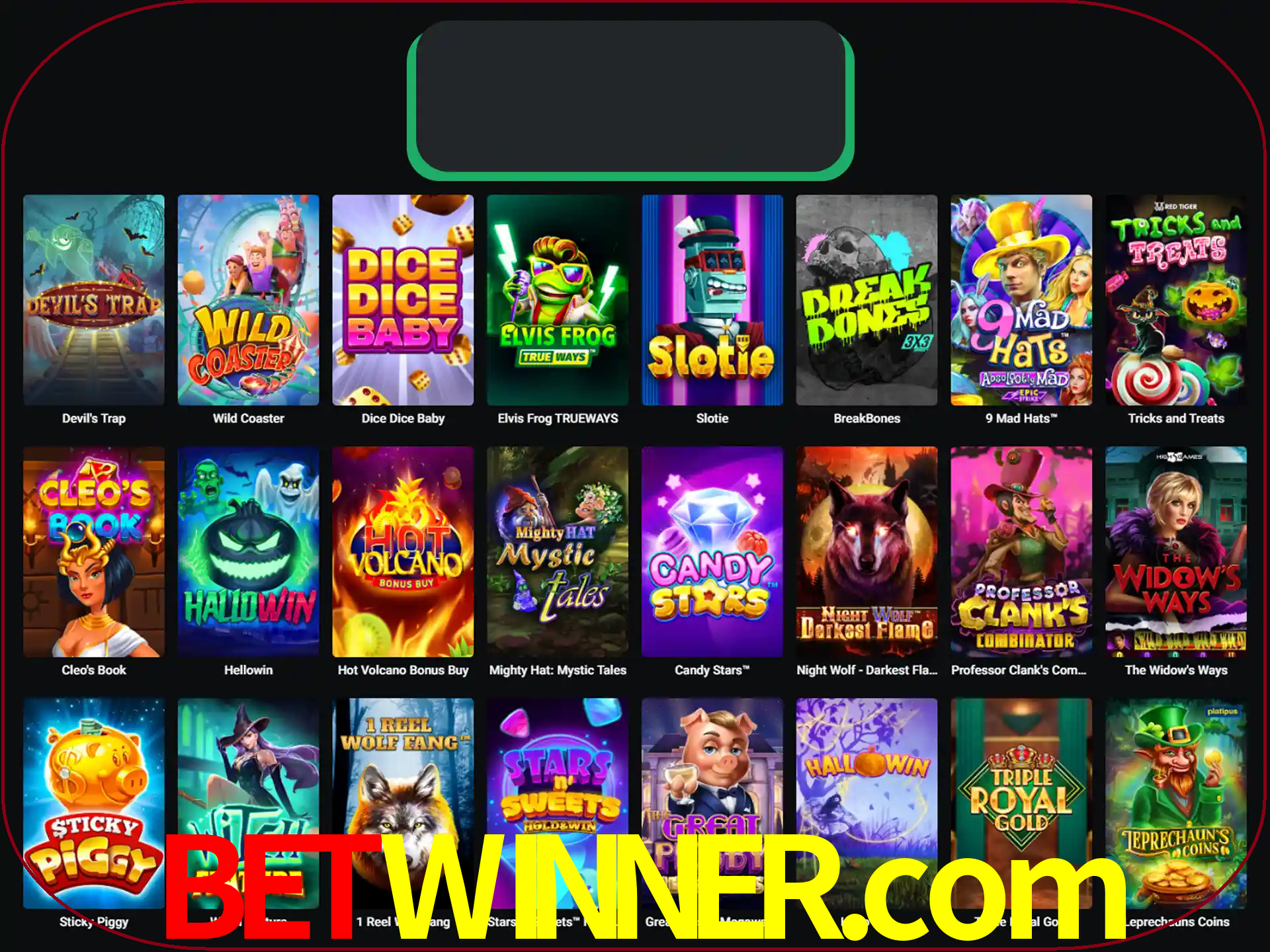 Procure por seus amados jogos de slot.