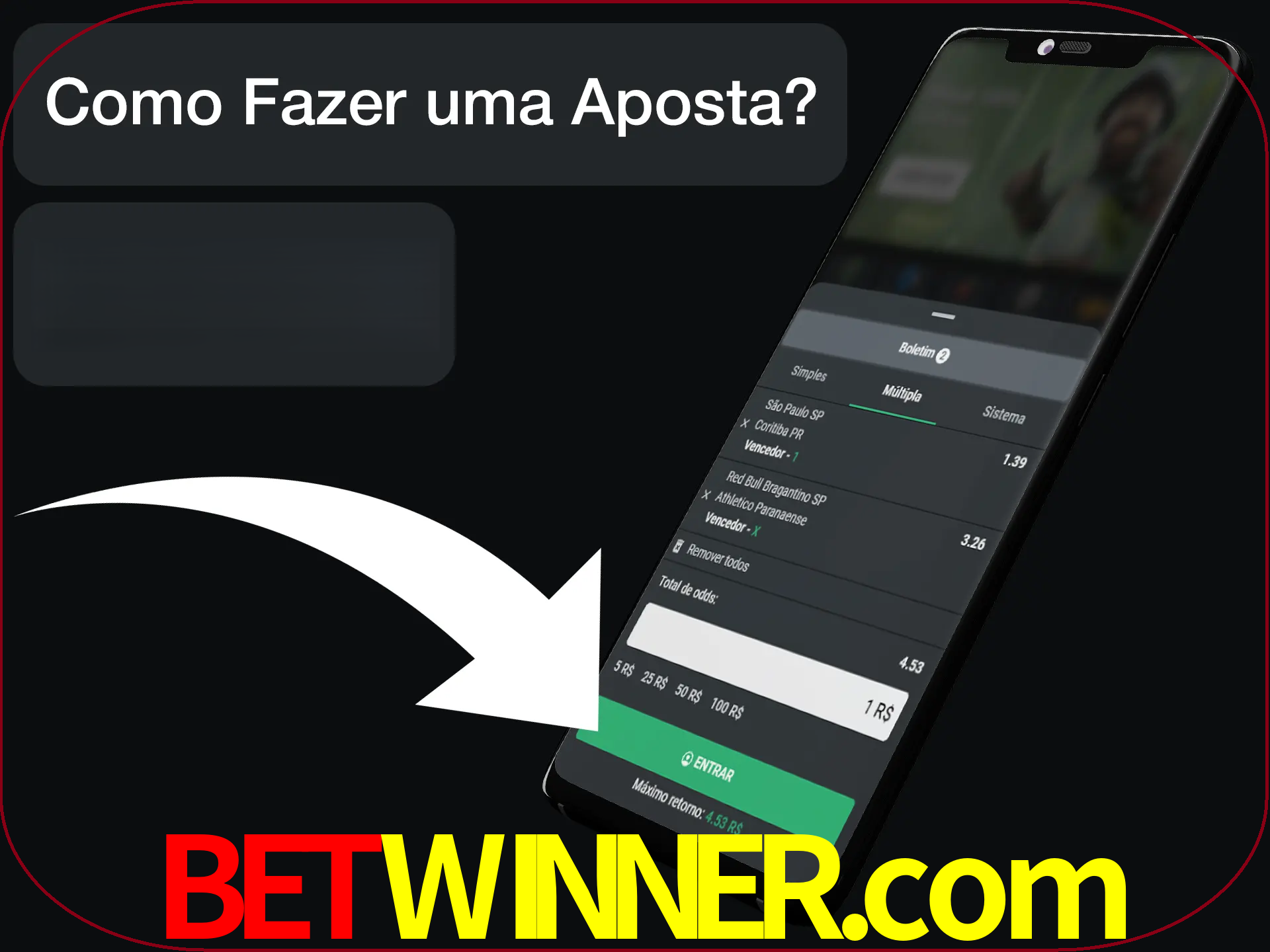 Preencha sua aposta e aguarde o resultado.