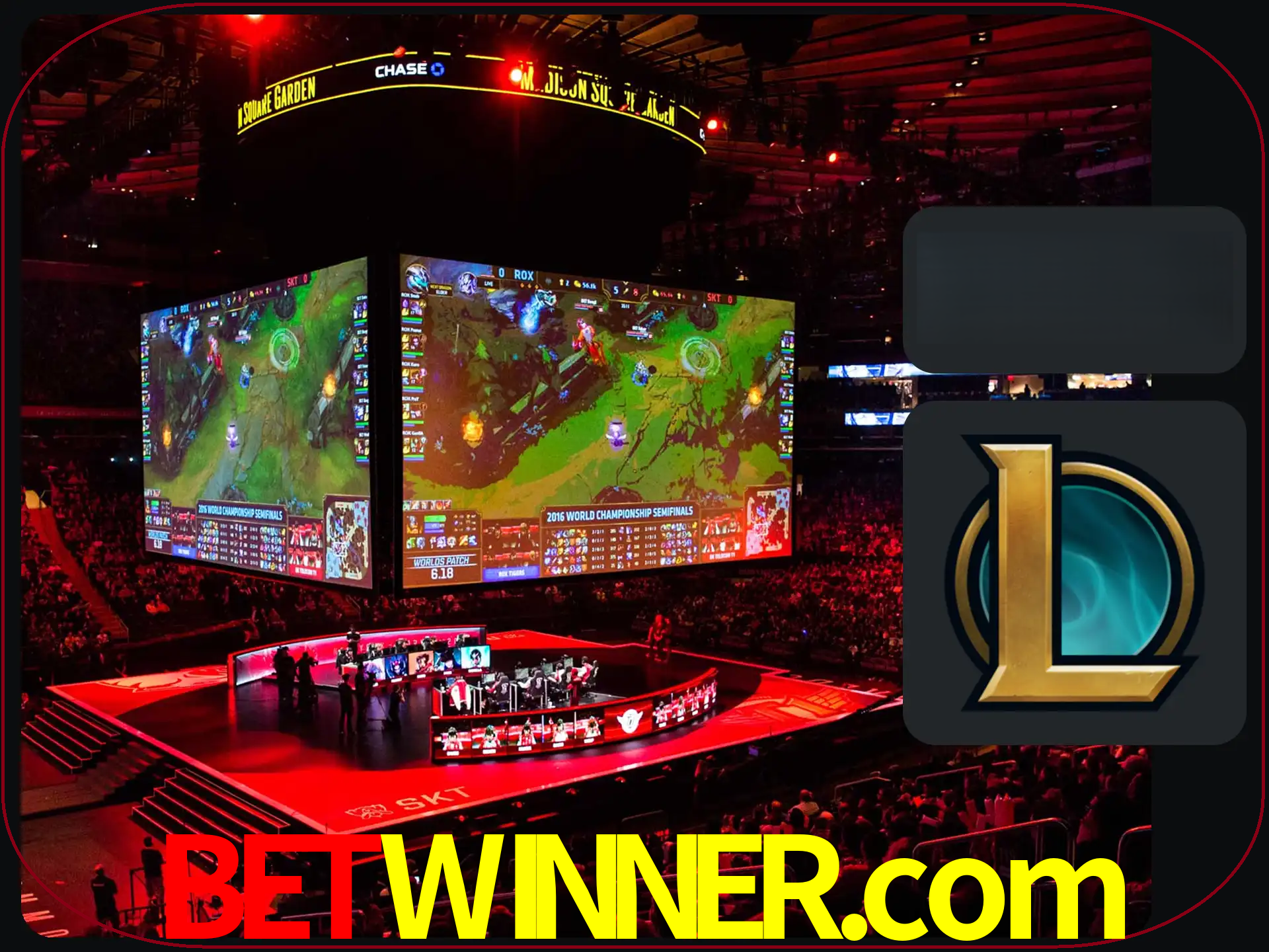 Aposta nos maiores jogos da League of Legends.