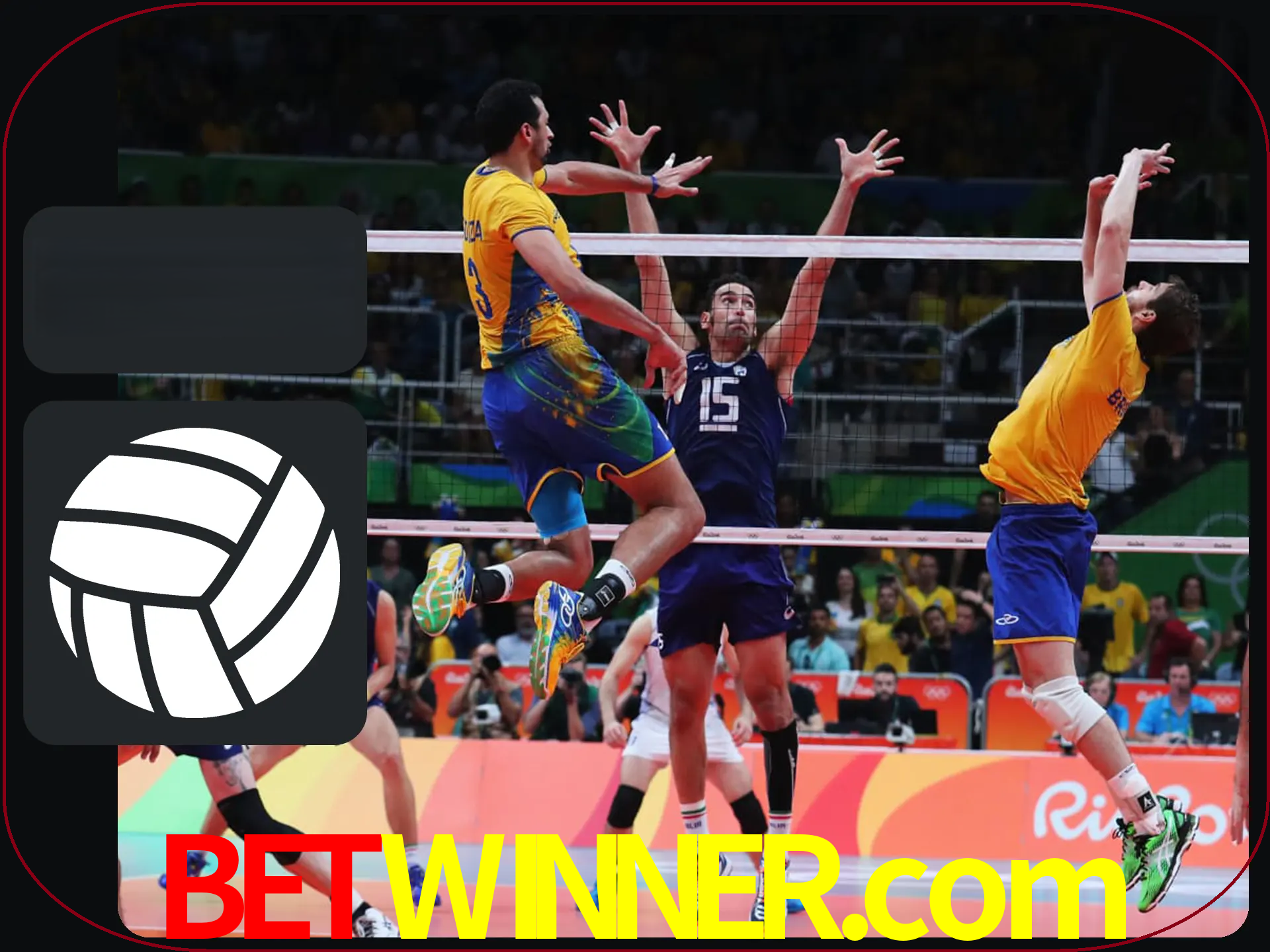 Fazer enormes ganhos apostando nas equipes de vôlei.